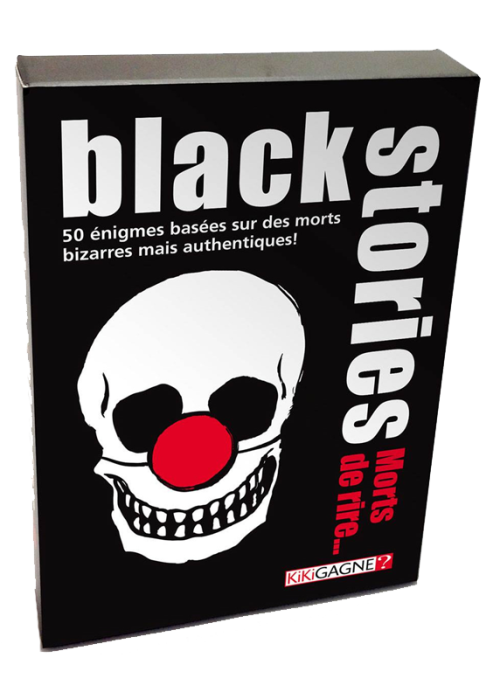 Black Stories Morts de Rire | Mintcards.ch