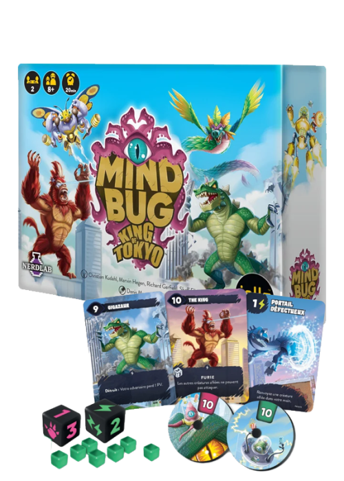Mindbug : King of Tokyo | Mintcards.ch