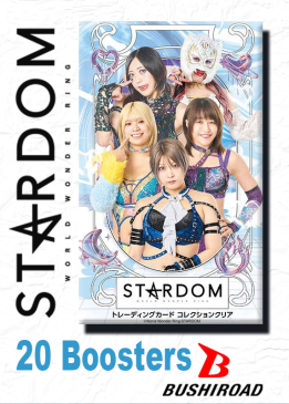 Stardom Wrestling - Boîte de 20 Boosters | Mintcards | Topps, Leaf, Upper Deck...