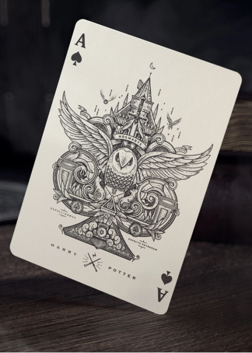 Harry Potter - Cartes à jouer - Blue | Mintcards.ch