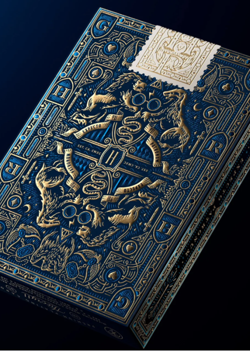 Harry Potter - Cartes à jouer - Blue | Mintcards.ch