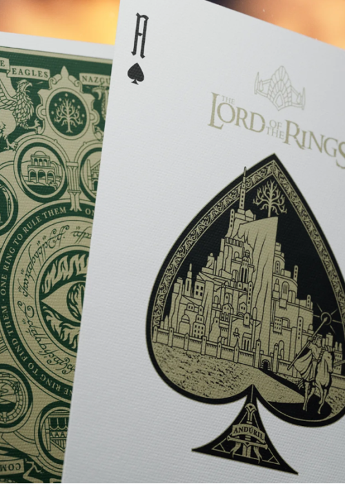 Le Seigneur des Anneaux - Cartes à jouer | Mintcards.ch