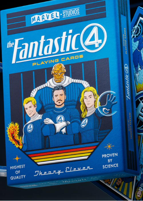 Les Quatre Fantastiques - Cartes à jouer | Mintcards.ch