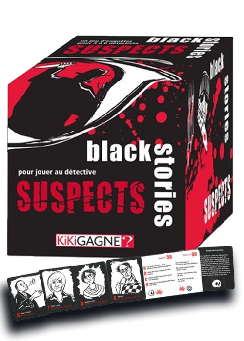 Black Stories Suspects | Mintcards.ch