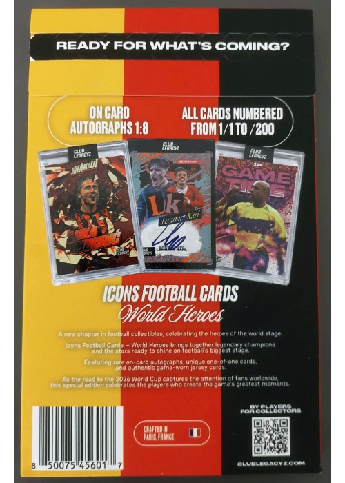 Club Legacyz Icons 4th à l'unité | Mintcards | Topps, Leaf, Upper Deck...