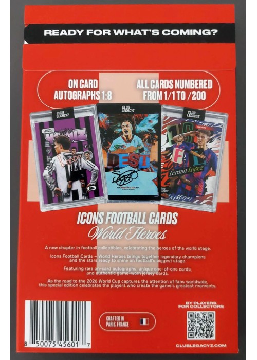 Club Legacyz Icons 4th à l'unité | Mintcards | Topps, Leaf, Upper Deck...