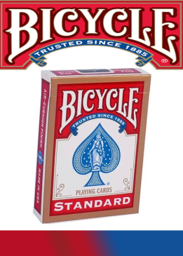 Jeu de cartes Bicycle Standard (Rouge) | Mintcards.ch