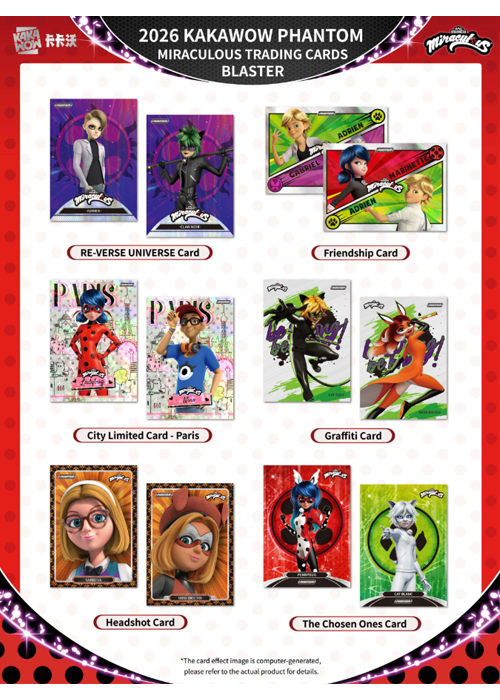 Miraculous - Phantom 2026, Blaster Box | Mintcards.ch