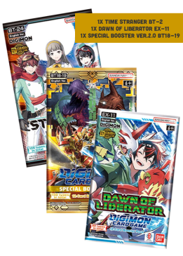 Digimon Pack Booster BT2-EX11-BT18/19 | Mintcards.ch