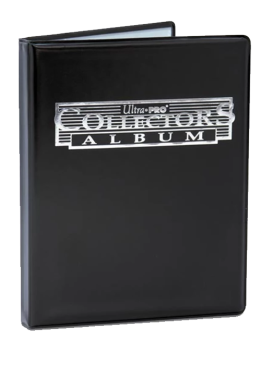 Black Collectors 4-Pocket Portfolio | Mintcards.ch