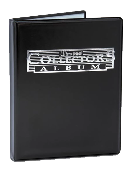 Black Collectors 4-Pocket Portfolio | Mintcards.ch