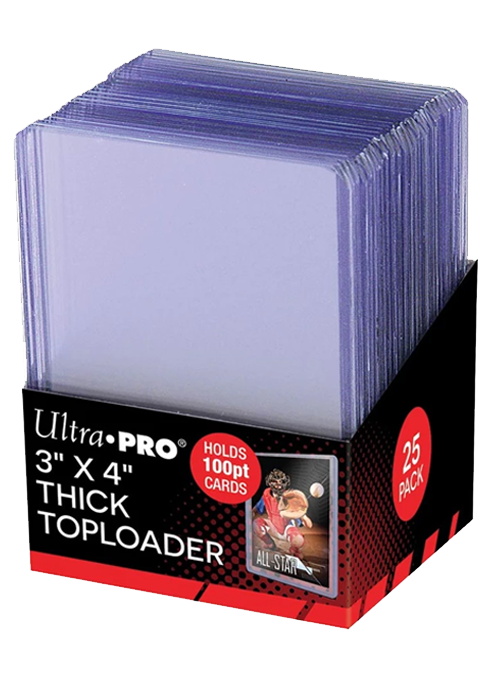 Toploader Thick 100pt (25) | Mintcards.ch