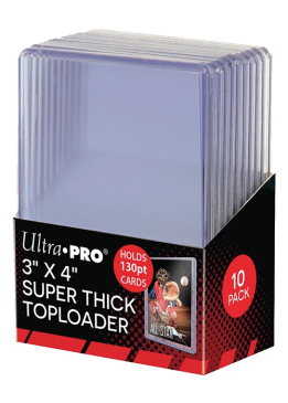 Toploader Super Thick 130pt (10) | Mintcards.ch