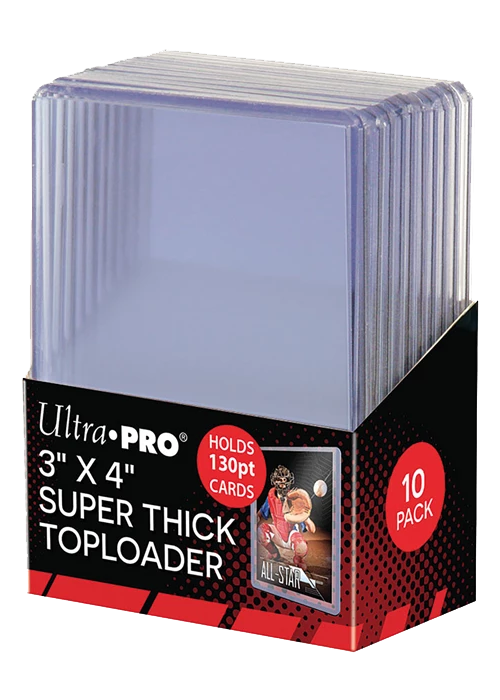 Toploader Super Thick 130pt (10) | Mintcards.ch