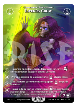 Rise TCG - LIVERRA CROW 021/232 | Mintcards.ch