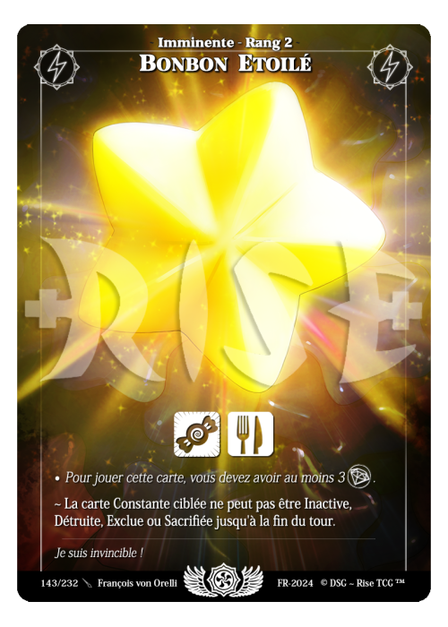 Rise TCG - BONBON ÉTOILÉ 143/232 | Mintcards.ch