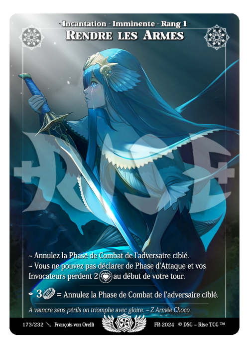 Rise TCG - RENDRE LES ARMES 173/232 | Mintcards.ch