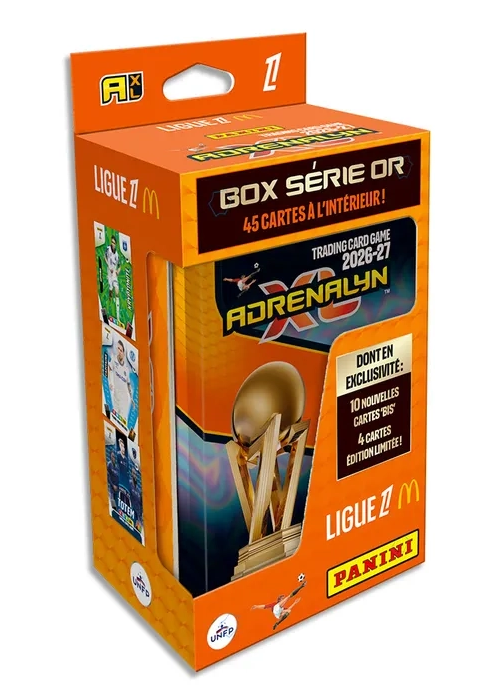 Adrenalyn XL Ligue 1 McDonald's 2026-27 - Metallbox Série OR