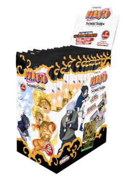 Naruto Mythos Set 2 Shinobi Shiren, 1st Ed. Display FR