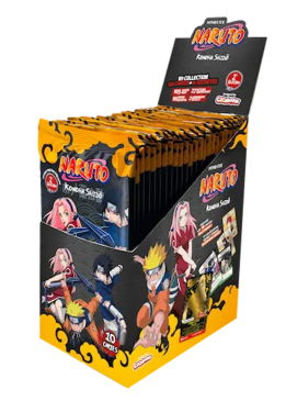 Naruto Mythos Set 1 Konoha Shidō, 2nd Ed. Display FR