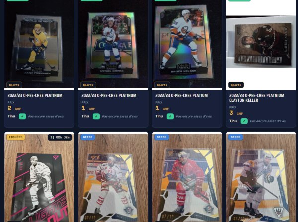 Market Mintcards.ch